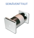 Seinäventtiilit